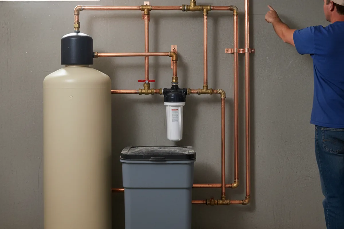 Whole-house water treatment system installed in Housatonic